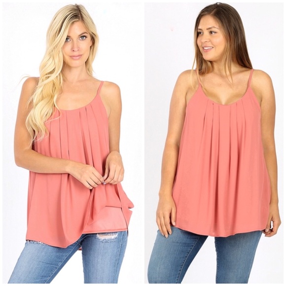 Black Pleated Tank - Picture 5 of 9